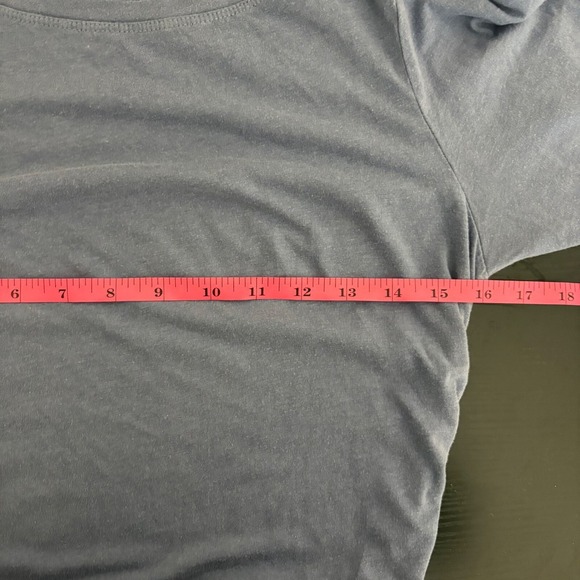 Anthropologie Daily Practice Blue Athletic Casual Long Sleeve Midi Dress Small - Picture 7 of 7